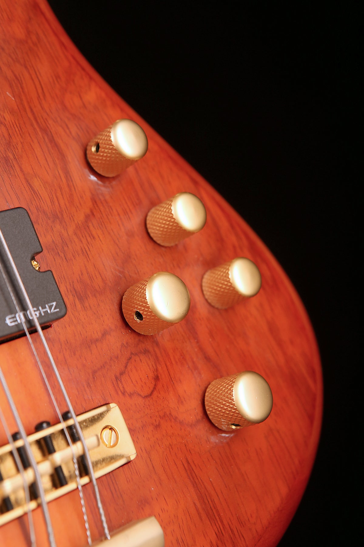 Preloved Schecter Stiletto Studio-8 Honey Satin with case