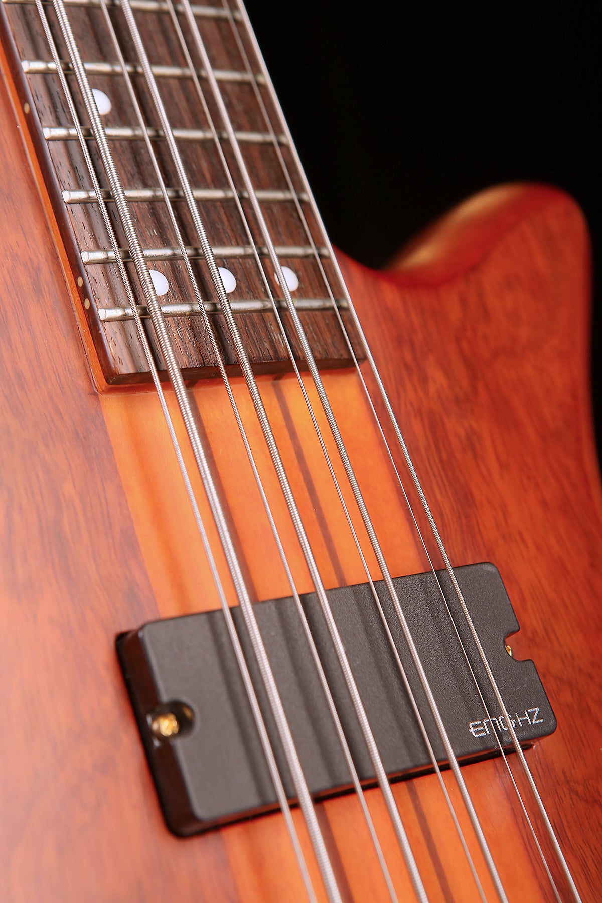 Preloved Schecter Stiletto Studio-8 Honey Satin with case