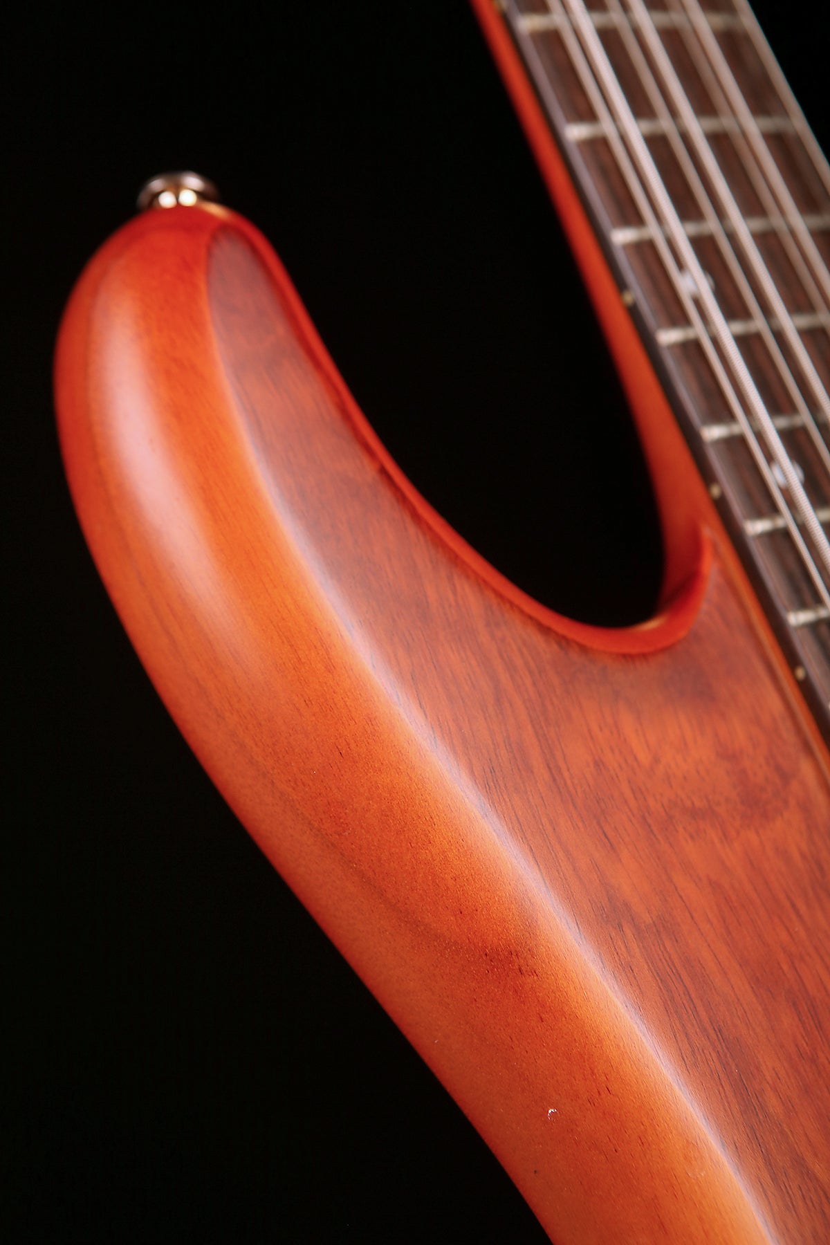 Preloved Schecter Stiletto Studio-8 Honey Satin with case