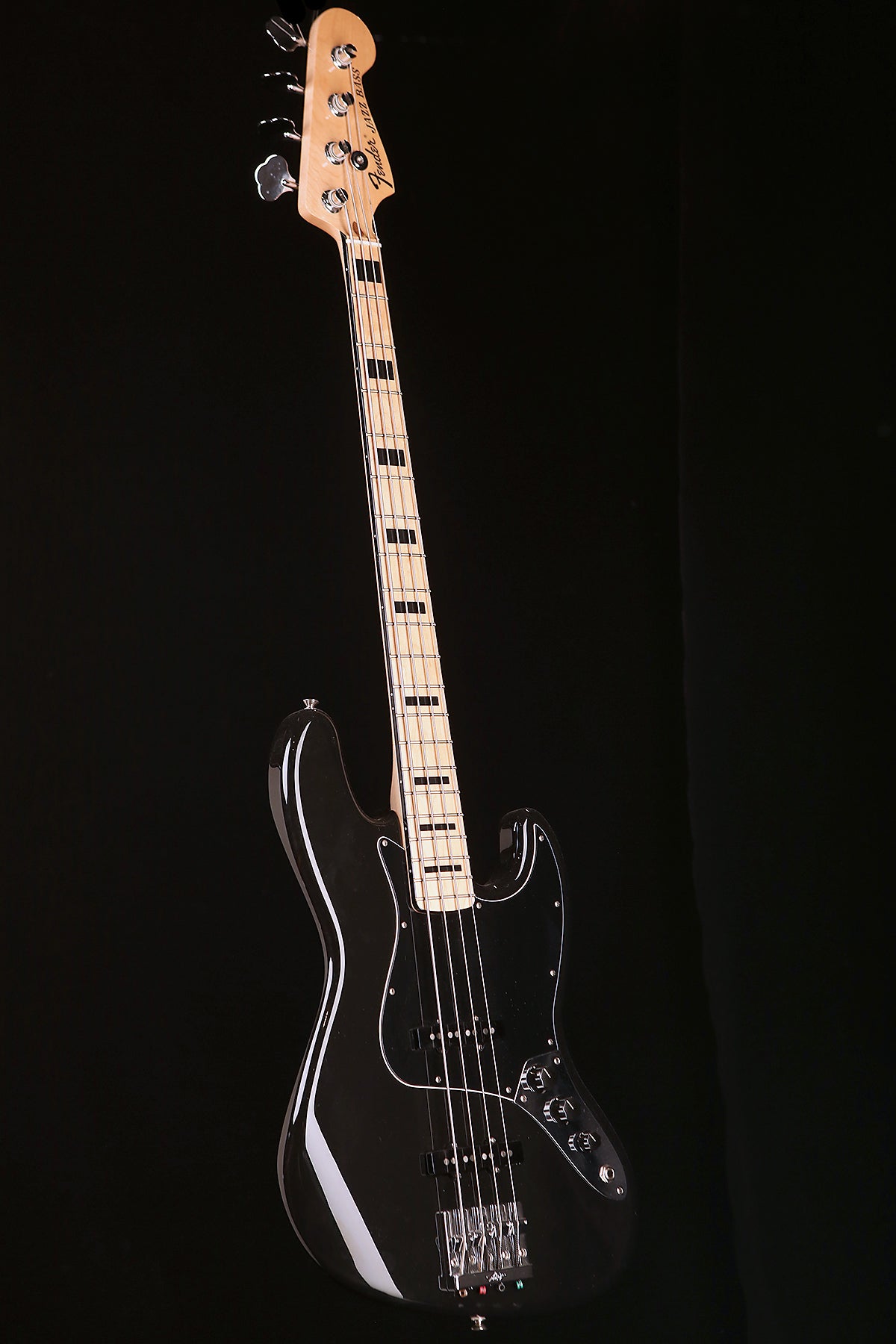 Preloved 2021 Geddy Lee Jazz Bass MIM Black w/Gigbag