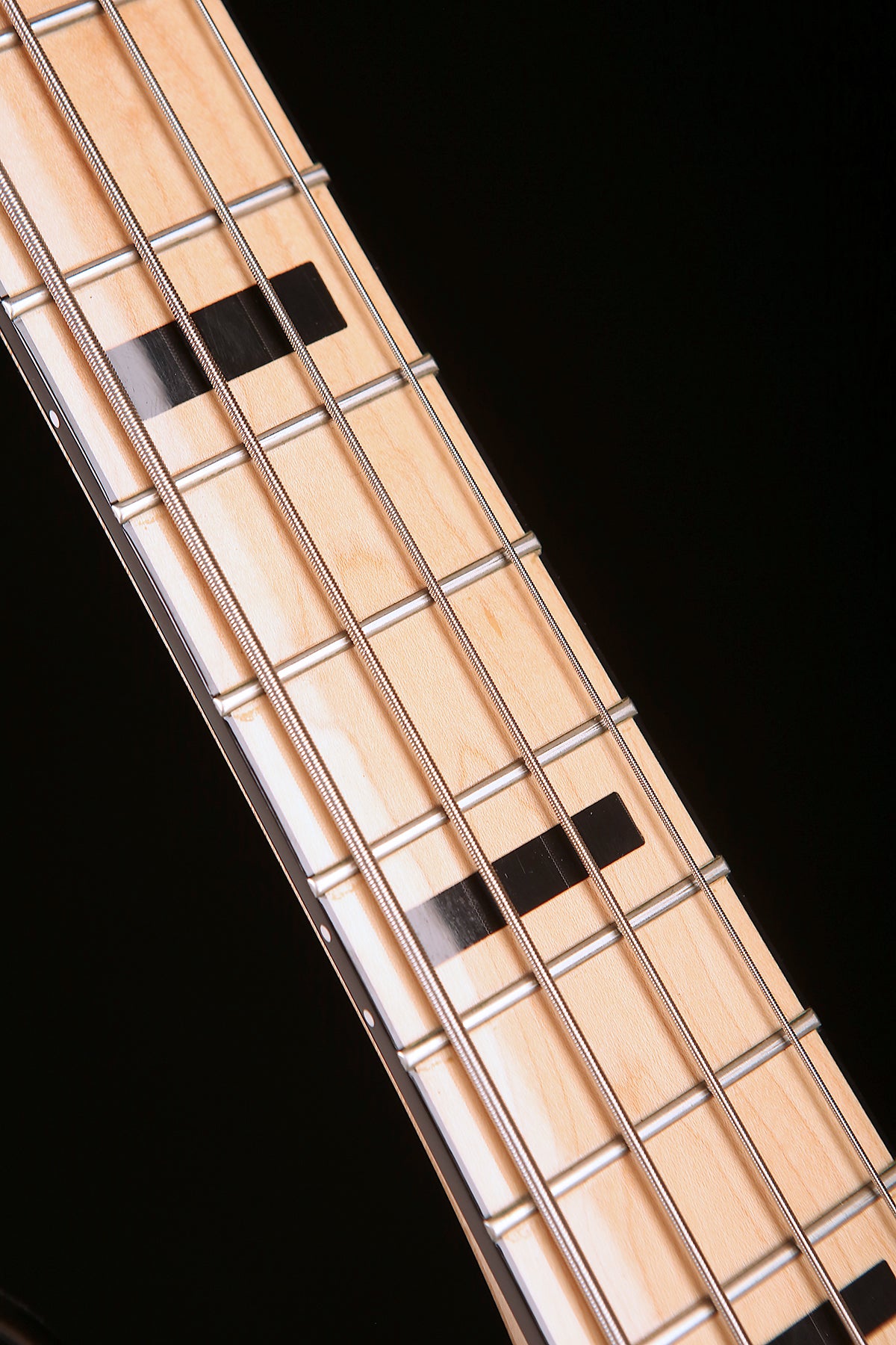 Preloved 2021 Geddy Lee Jazz Bass MIM Black w/Gigbag