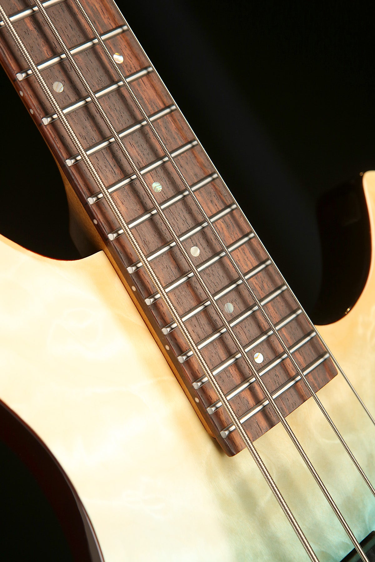 Flight Mini Bass Ukulele Solid Body Transparent Blue - Bass Centre Music Store Melbourne