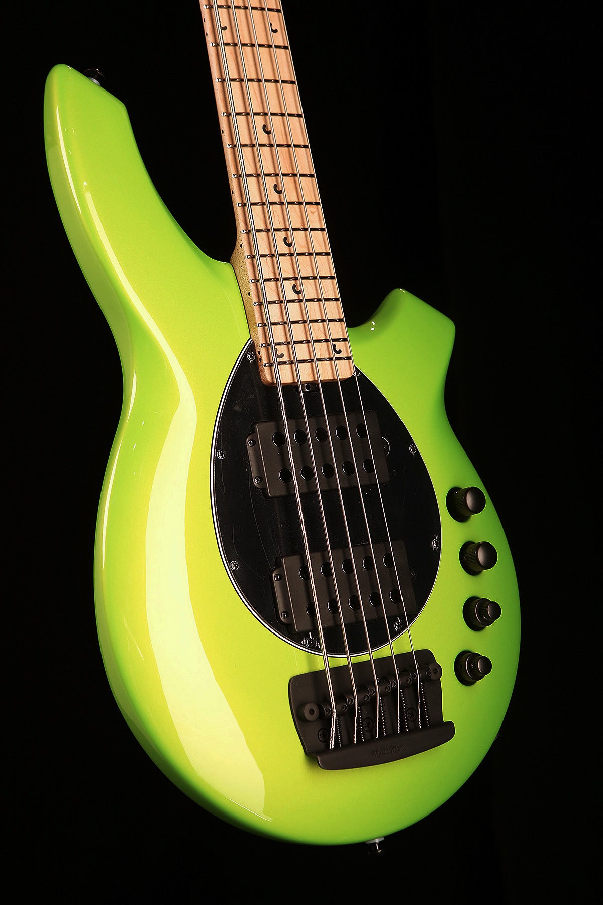 Ernie Ball Music Man Bongo 5 Mantis Green - Bass Centre Music Store Melbourne