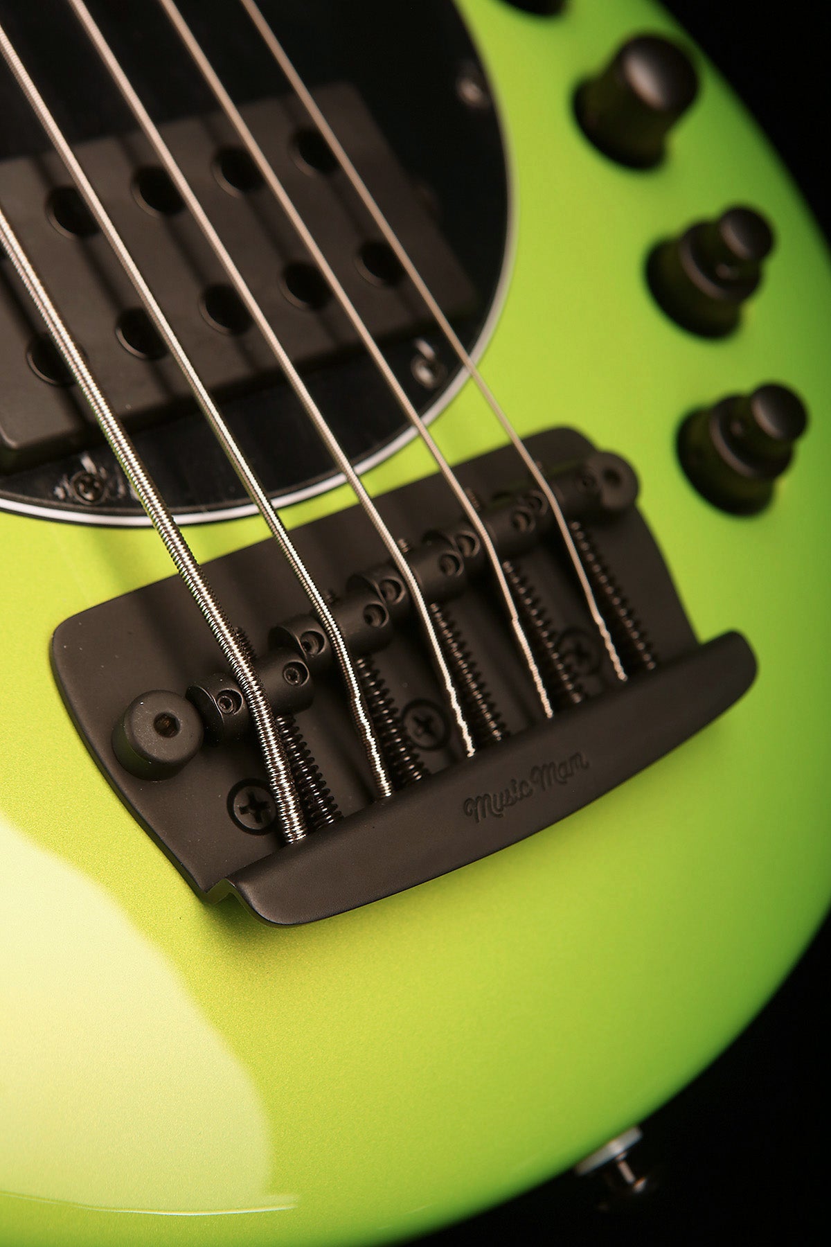 Ernie Ball Music Man Bongo 5 Mantis Green - Bass Centre Music Store Melbourne