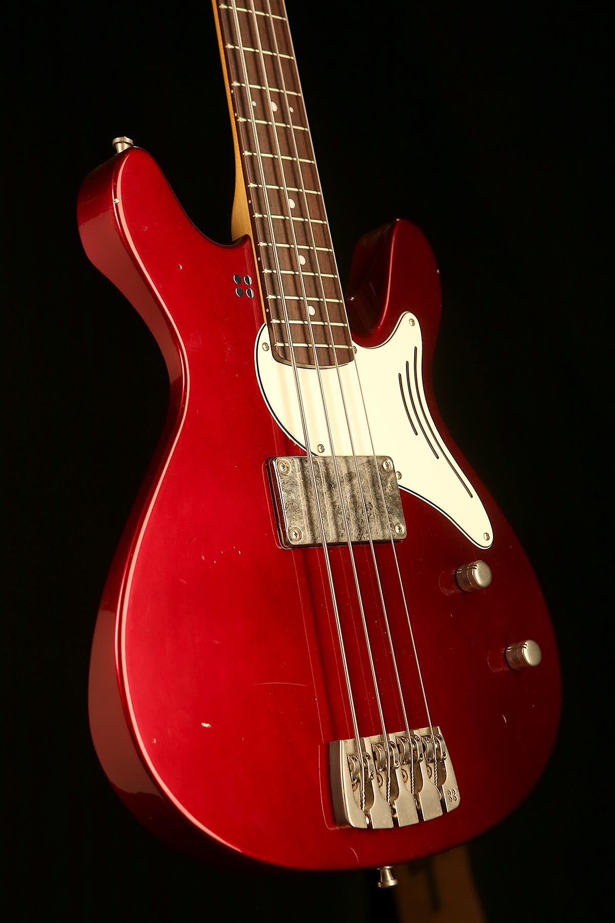 Sandberg Florence Short Scale - Candy Apple Red Soft Aged - Bass Centre Music Store Melbourne