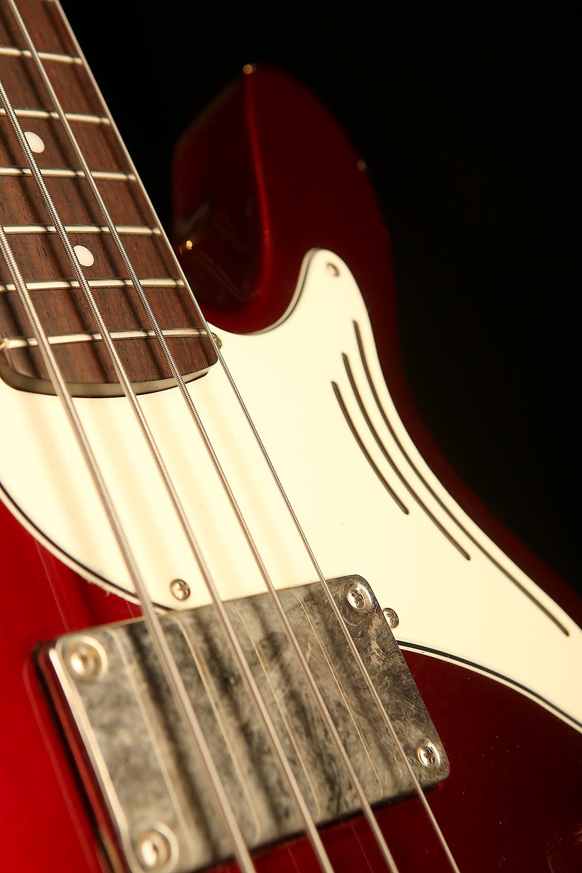 Sandberg Florence Short Scale - Candy Apple Red Soft Aged - Bass Centre Music Store Melbourne