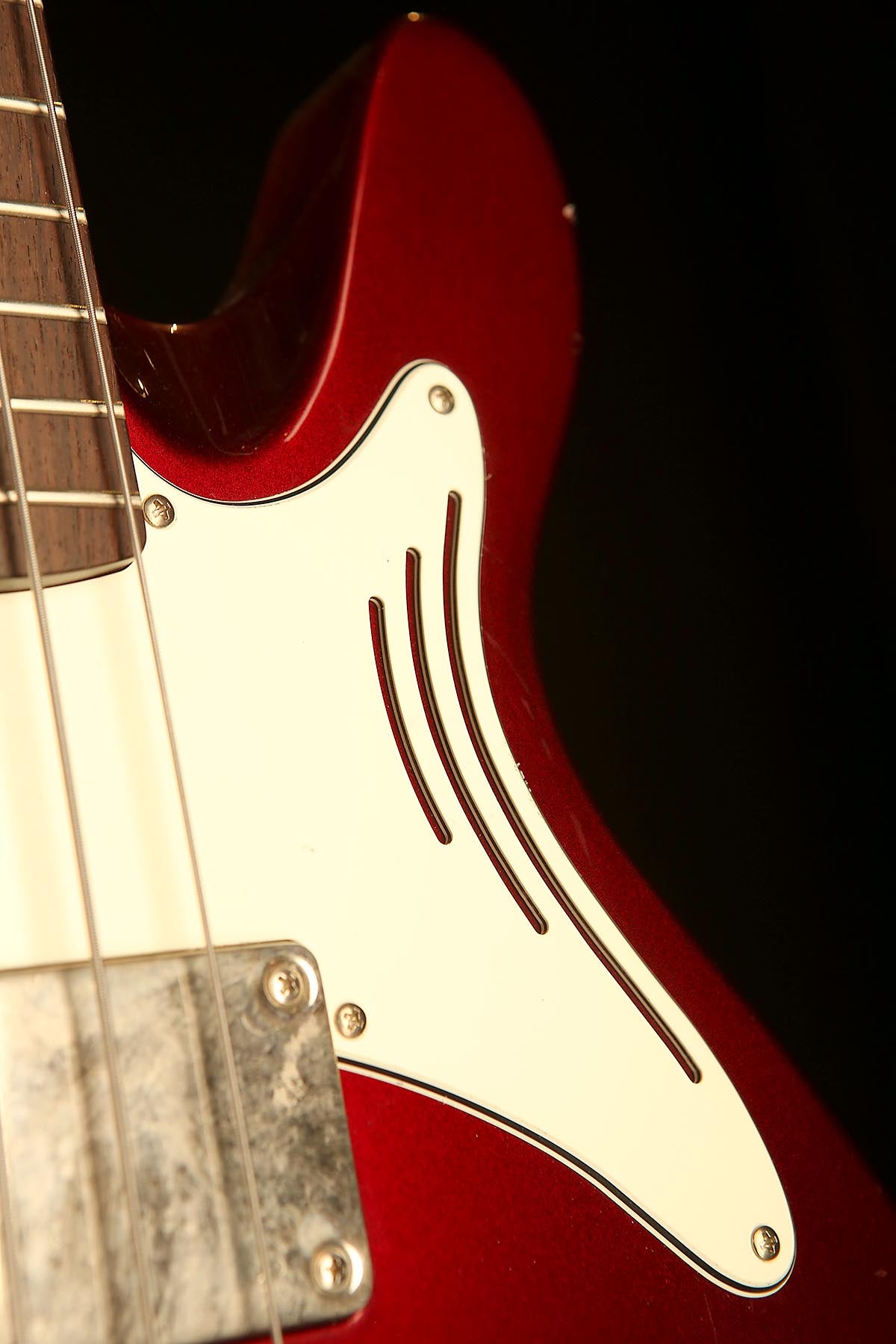 Sandberg Florence Short Scale - Candy Apple Red Soft Aged - Bass Centre Music Store Melbourne