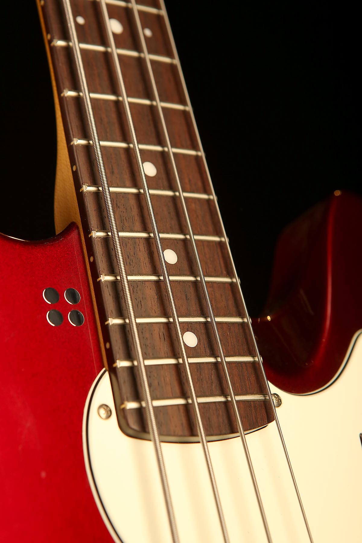Sandberg Florence Short Scale - Candy Apple Red Soft Aged - Bass Centre Music Store Melbourne