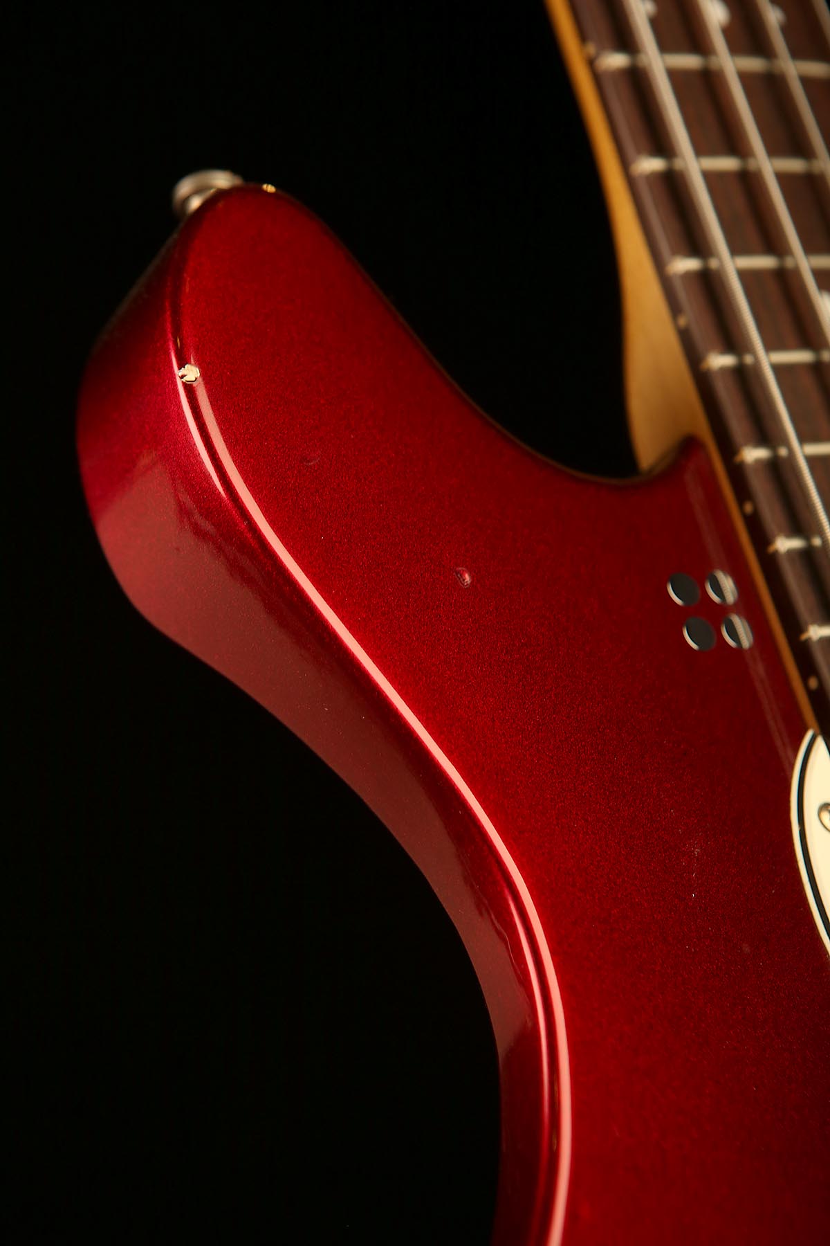 Sandberg Florence Short Scale - Candy Apple Red Soft Aged - Bass Centre Music Store Melbourne