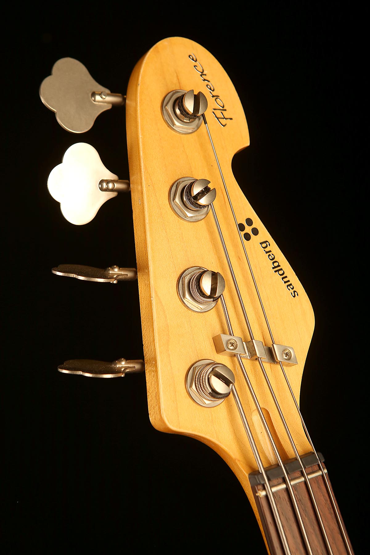Sandberg Florence Short Scale - Candy Apple Red Soft Aged - Bass Centre Music Store Melbourne