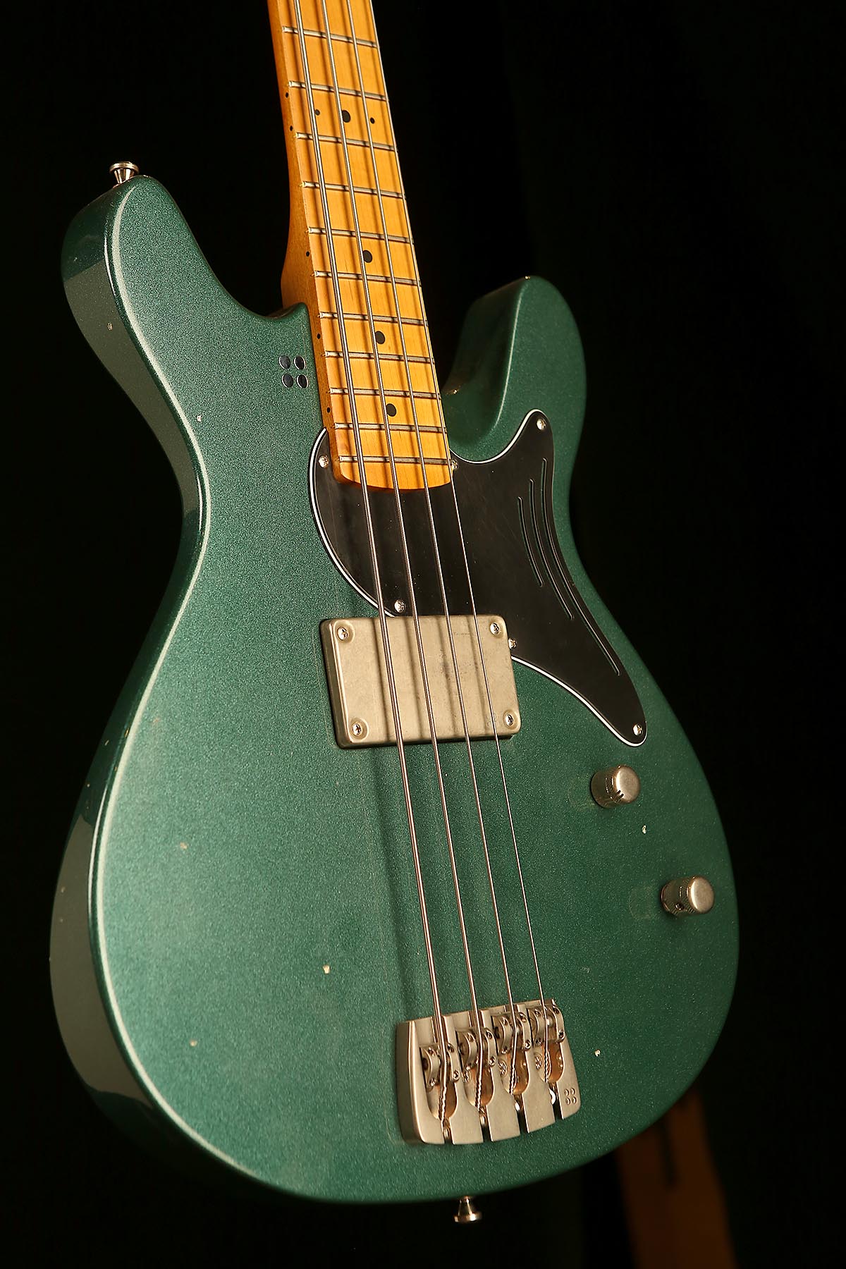 Sandberg Florence Short Scale - Soft Aged British Racing Green - Bass Centre Music Store Melbourne