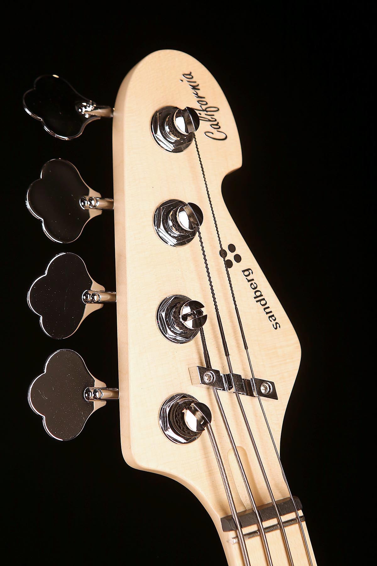 Sandberg VM4 Superlight 4 String Black w/Maple - Bass Centre Music Store Melbourne