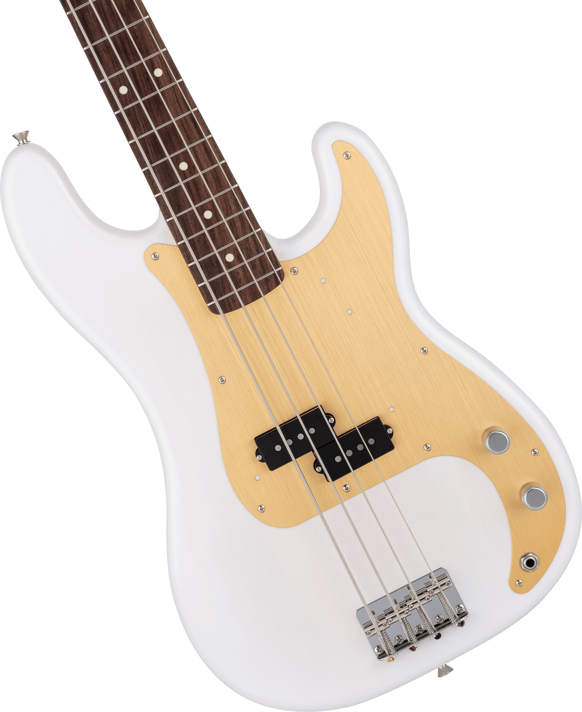 Fender Made in Japan Traditional 50s Precision Bass, Rosewood Fingerboard, White Blonde - Bass Centre Music Store Melbourne