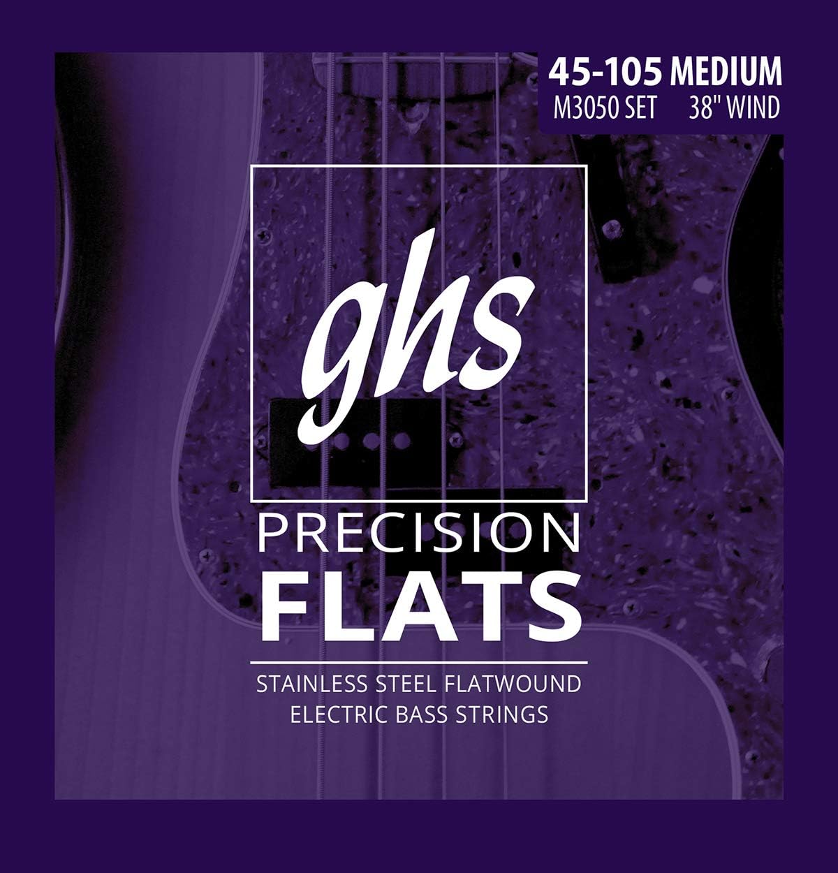GHS PRECISION FLATWOUND 4 - String Set - Bass Centre Music Store Melbourne