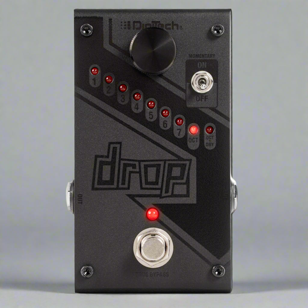 Digitech Compact Drop Tune Pitch Shifter Limited Edition Black - Bass Centre Music Store Melbourne