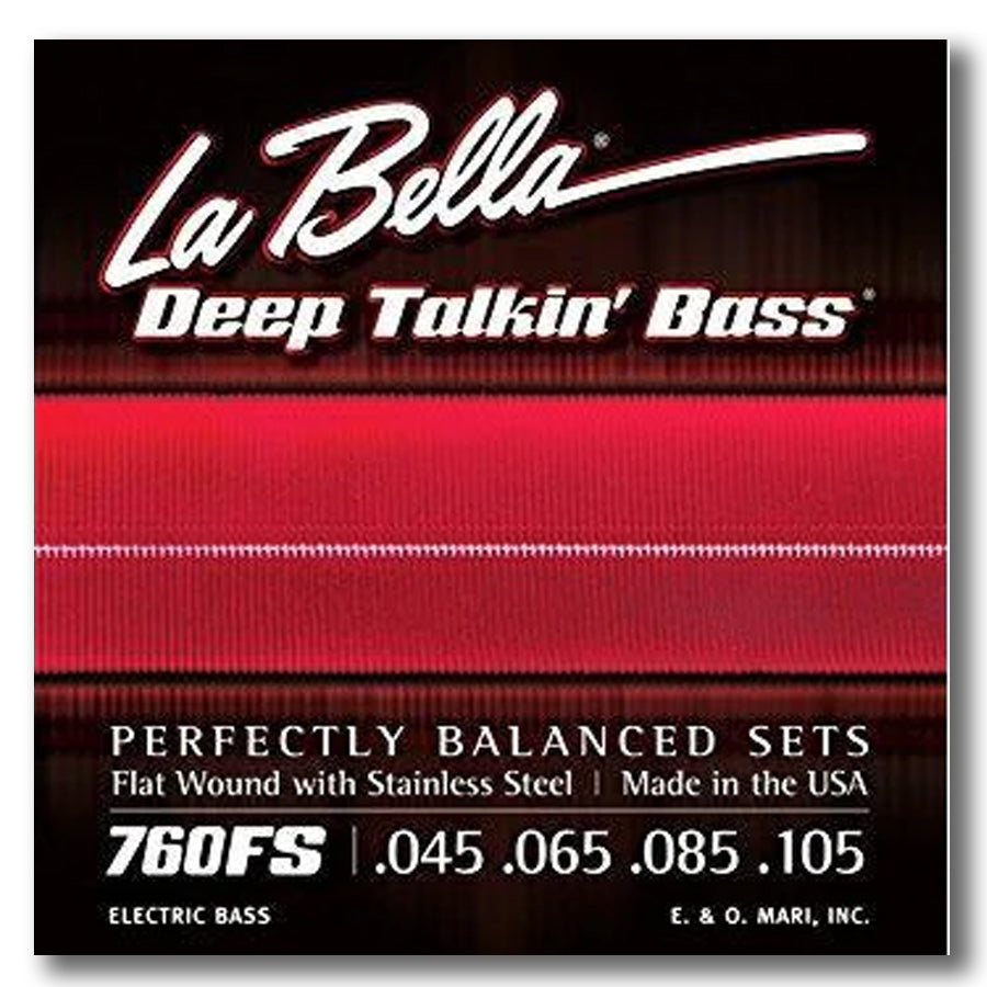 La Bella 760 Flatwound 4 string Sets - Bass Centre Music Store Melbourne