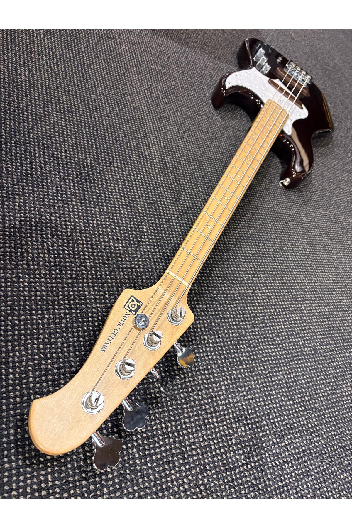 Preloved Xotic JPN XJ 1T 4 String Transparent Wine