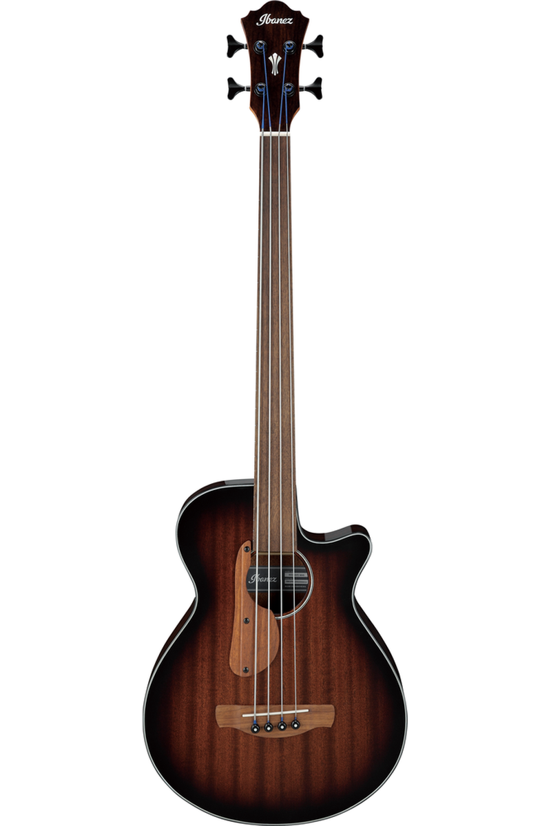 IBANEZ AEGB24FE Mahogany Sunburst Fretless Acoustic Bass
