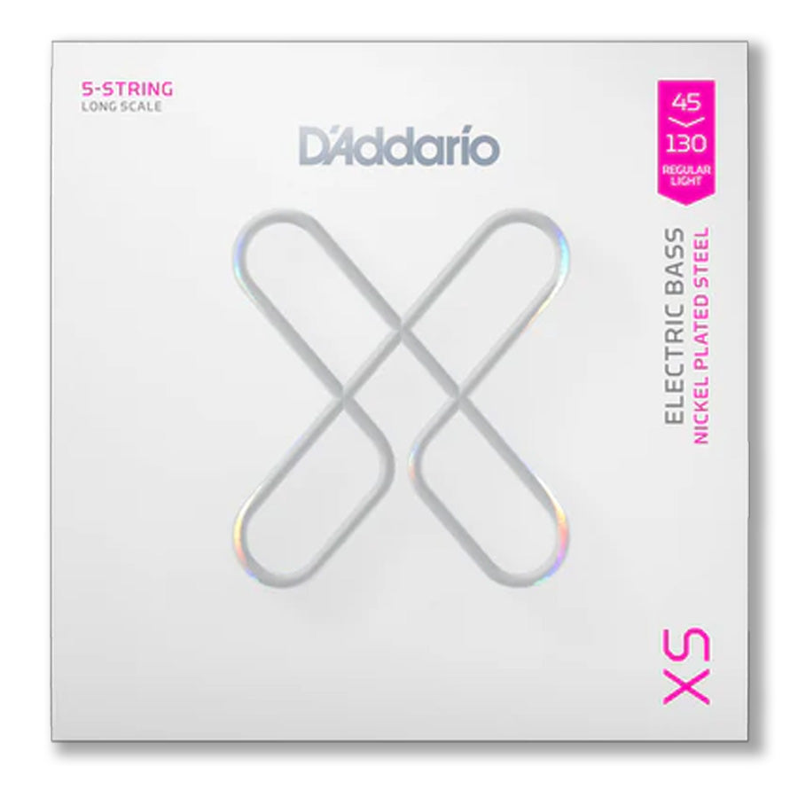 130 String Bass D'Addario XS 45-130 Coated Bass Strings