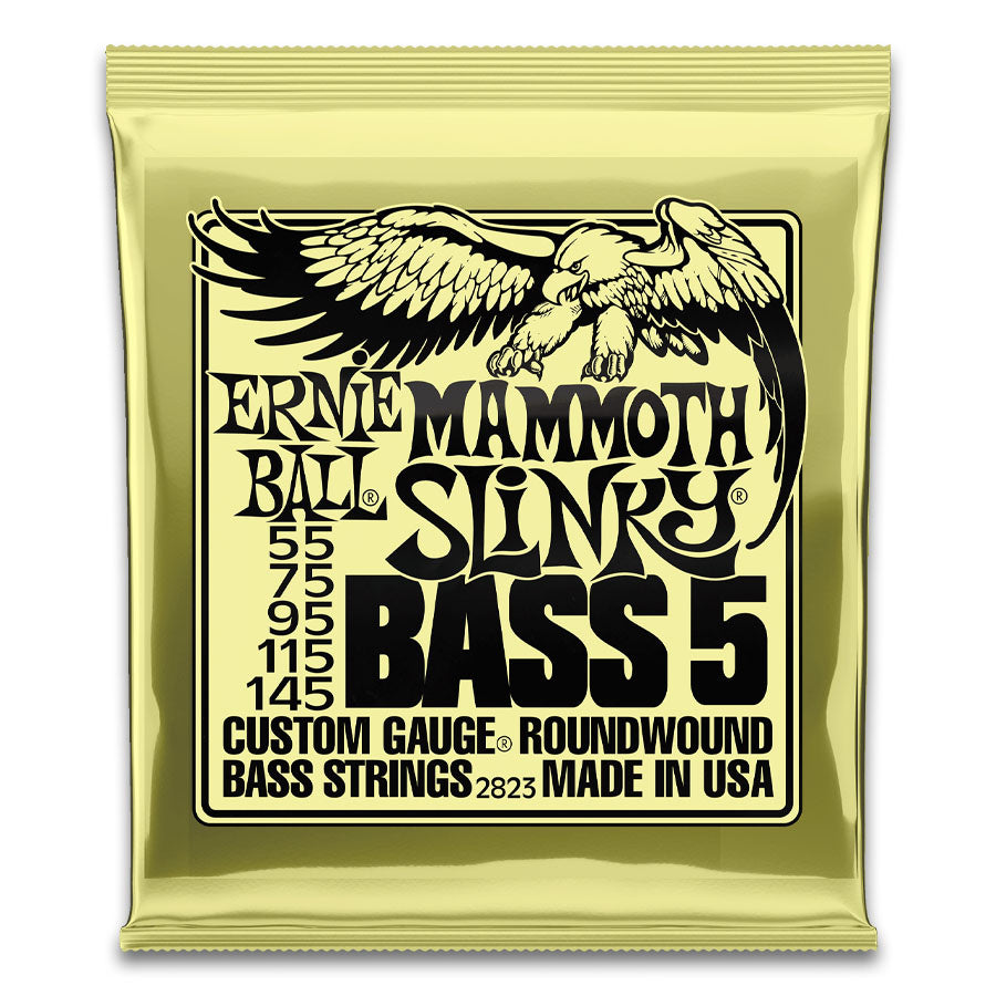 Ernie Ball Slinky 5 String Bass Strings - Bass Centre Music Store Melbourne
