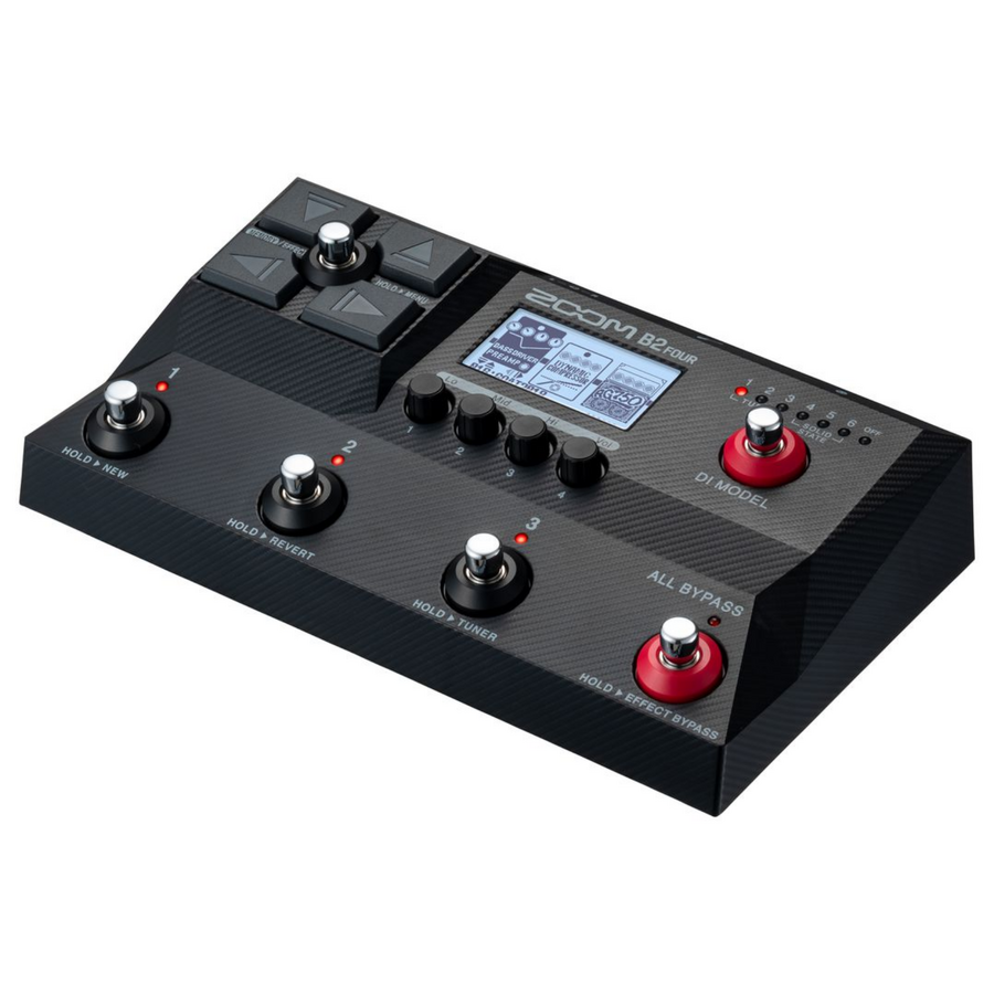 Zoom B2 Four Effects Unit - Bass Centre Music Store Melbourne
