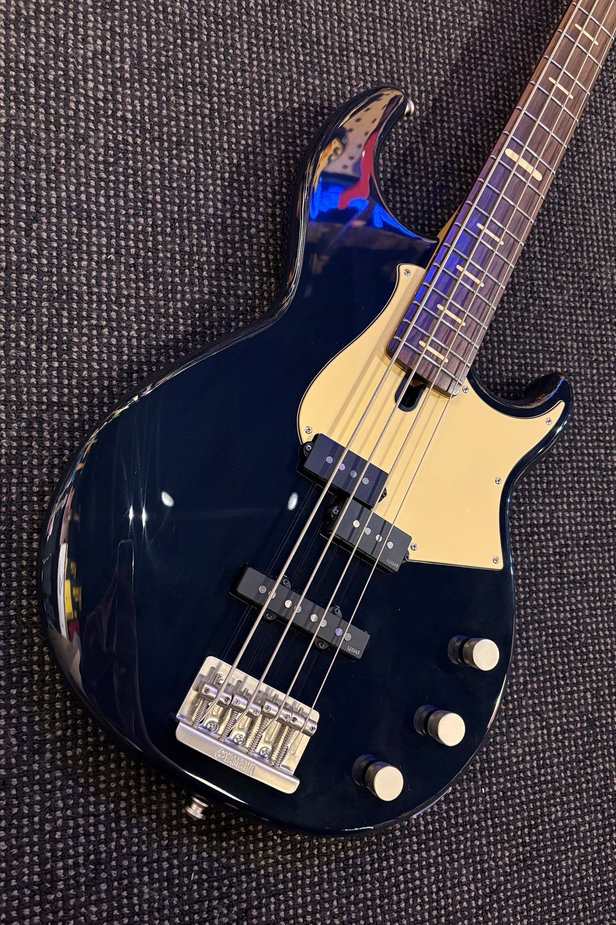 Preloved Yamaha BBP34 Midnight Blue Made In Japan w/case