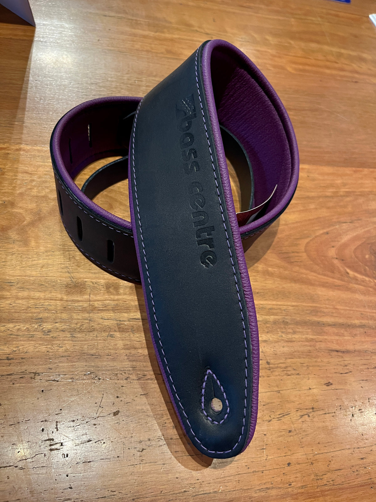 Colonial Leather Soup 2.5&quot; Padded Leather Strap - Bass Centre Music Store Melbourne