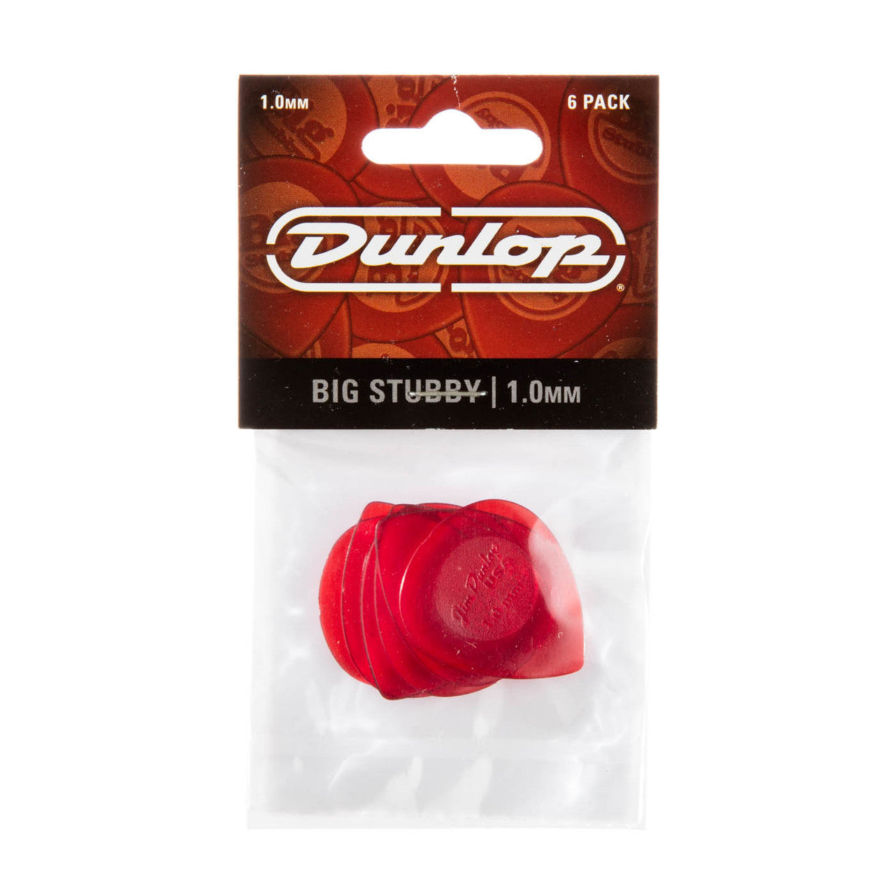 Dunlop Big Stubby Picks 6 Pack