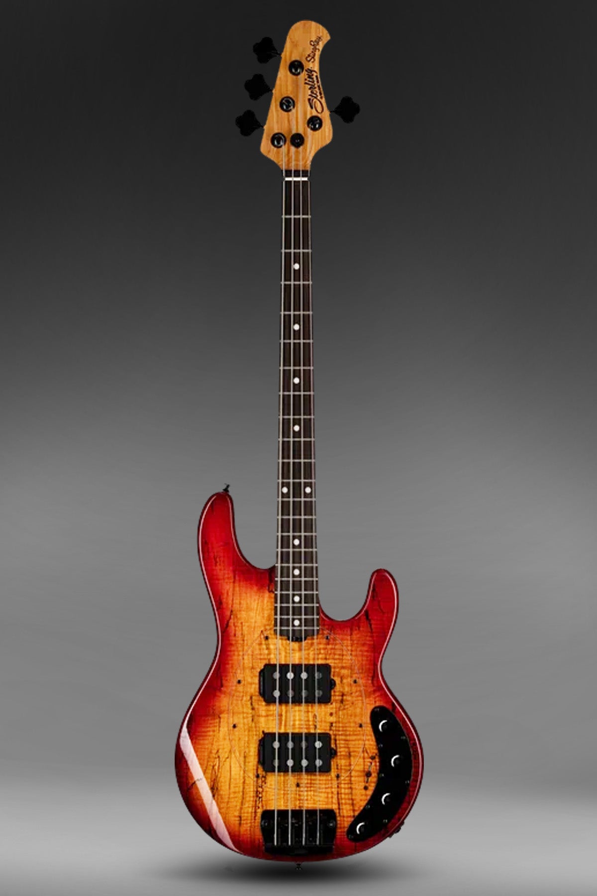 Sterling by Musicman Ray34 HH Maple Top, Blood Orange