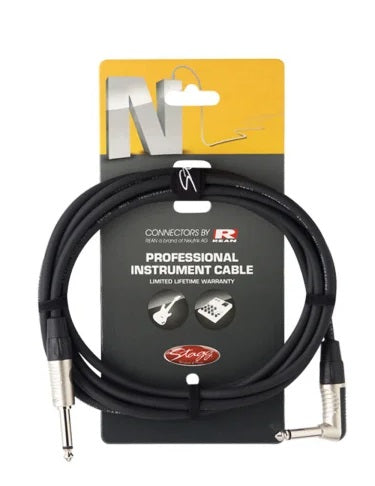 Stagg Professional Instrument Cable 3 metre - Bass Centre Music Store Melbourne