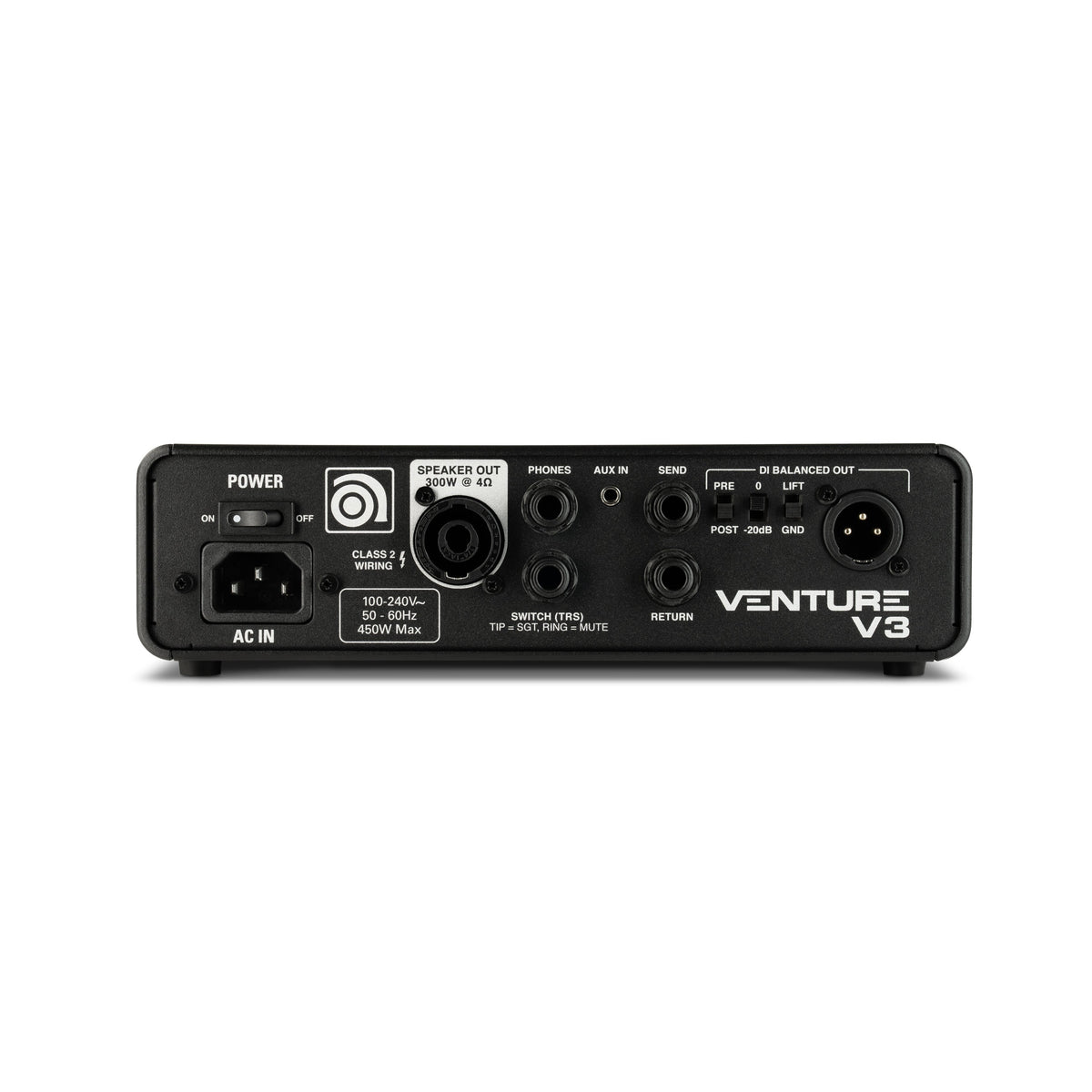 Ampeg Venture V3 Bass Head - Bass Centre Music Store Melbourne