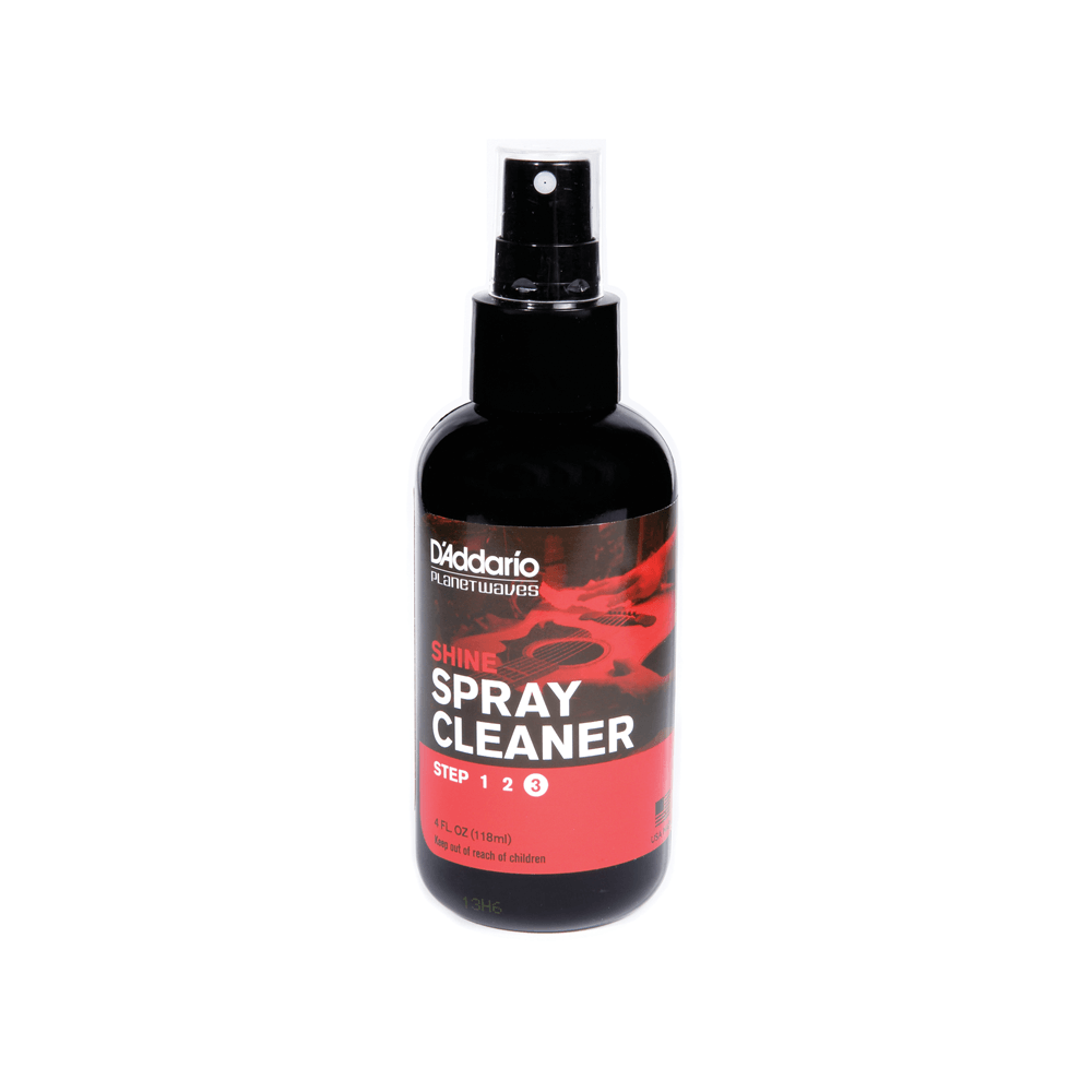 D&#39;Addario Shine spray cleaner and maintainer - Bass Centre Music Store Melbourne