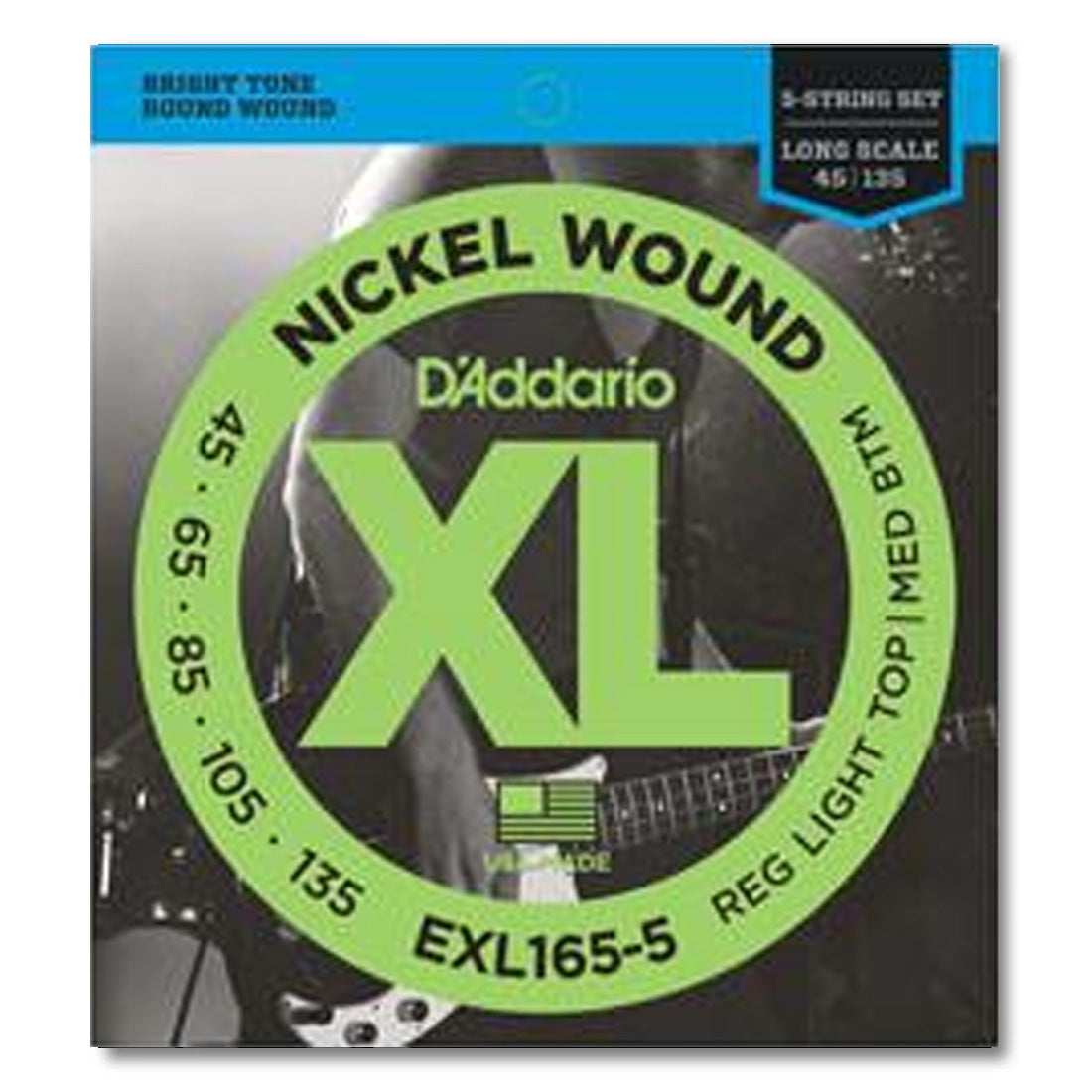 D&#39;Addario XL Nickel Wound 5 String - Bass Centre Music Store Melbourne