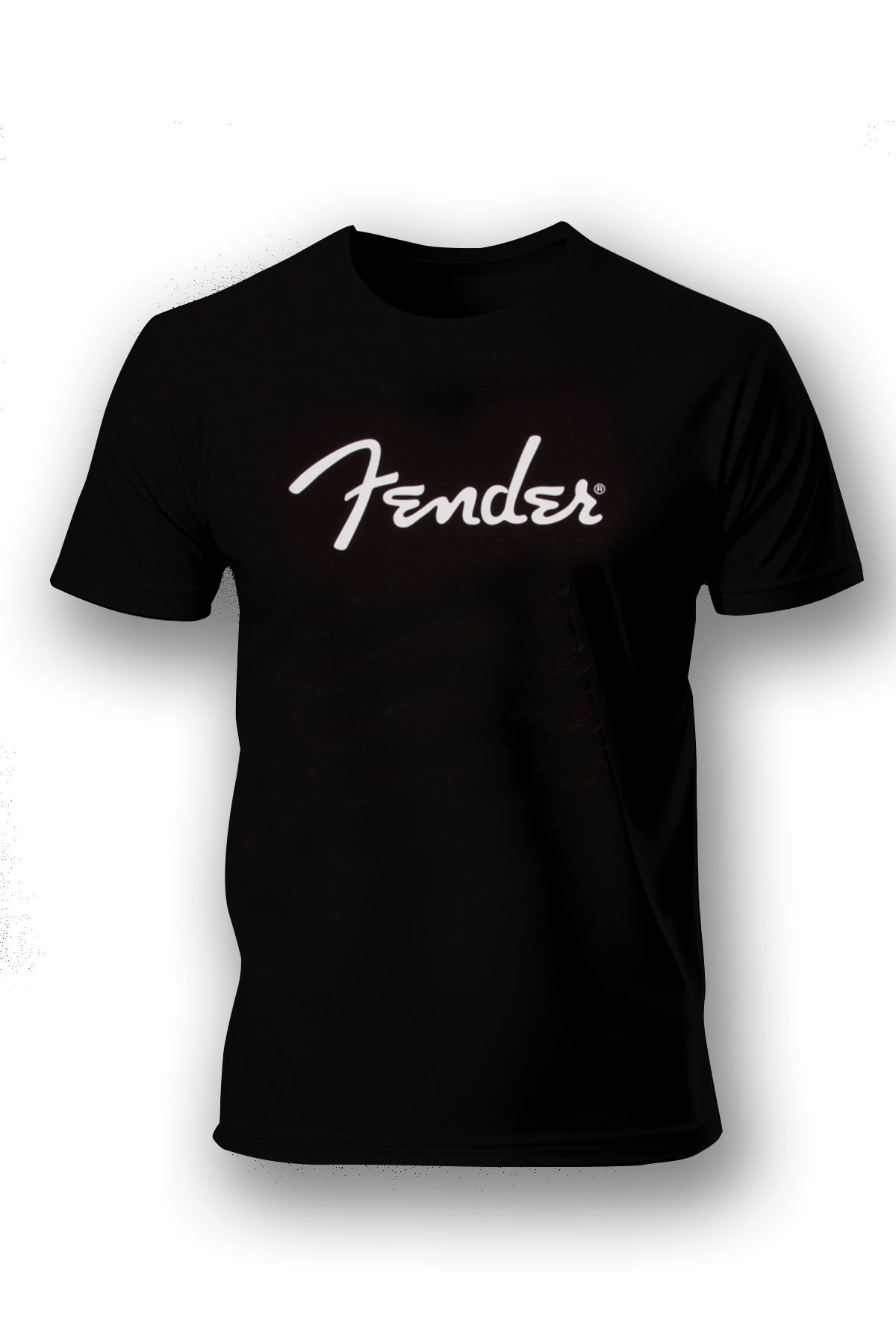 Fender Spaghetti Logo T-Shirt Black - Bass Centre Music Store Melbourne