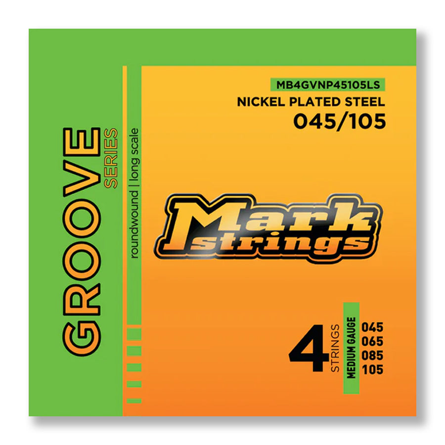 MARKBASS GROOVE SERIES – NICKEL PLATED STEEL - 4 STRING - Bass Centre Music Store Melbourne