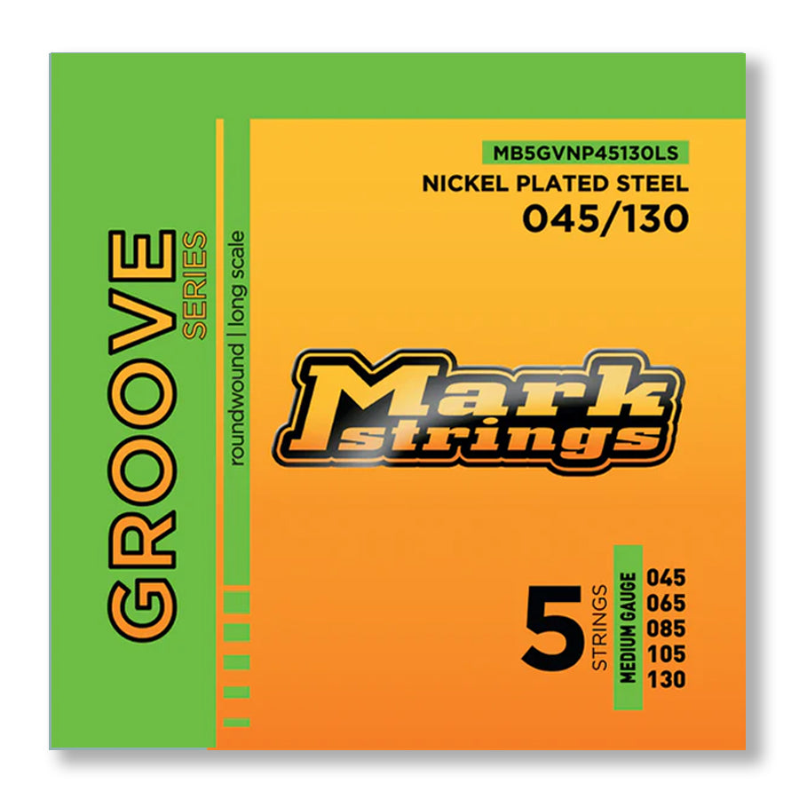 MARKBASS GROOVE SERIES – NICKEL PLATED STEEL - 5 STRING - Bass Centre Music Store Melbourne