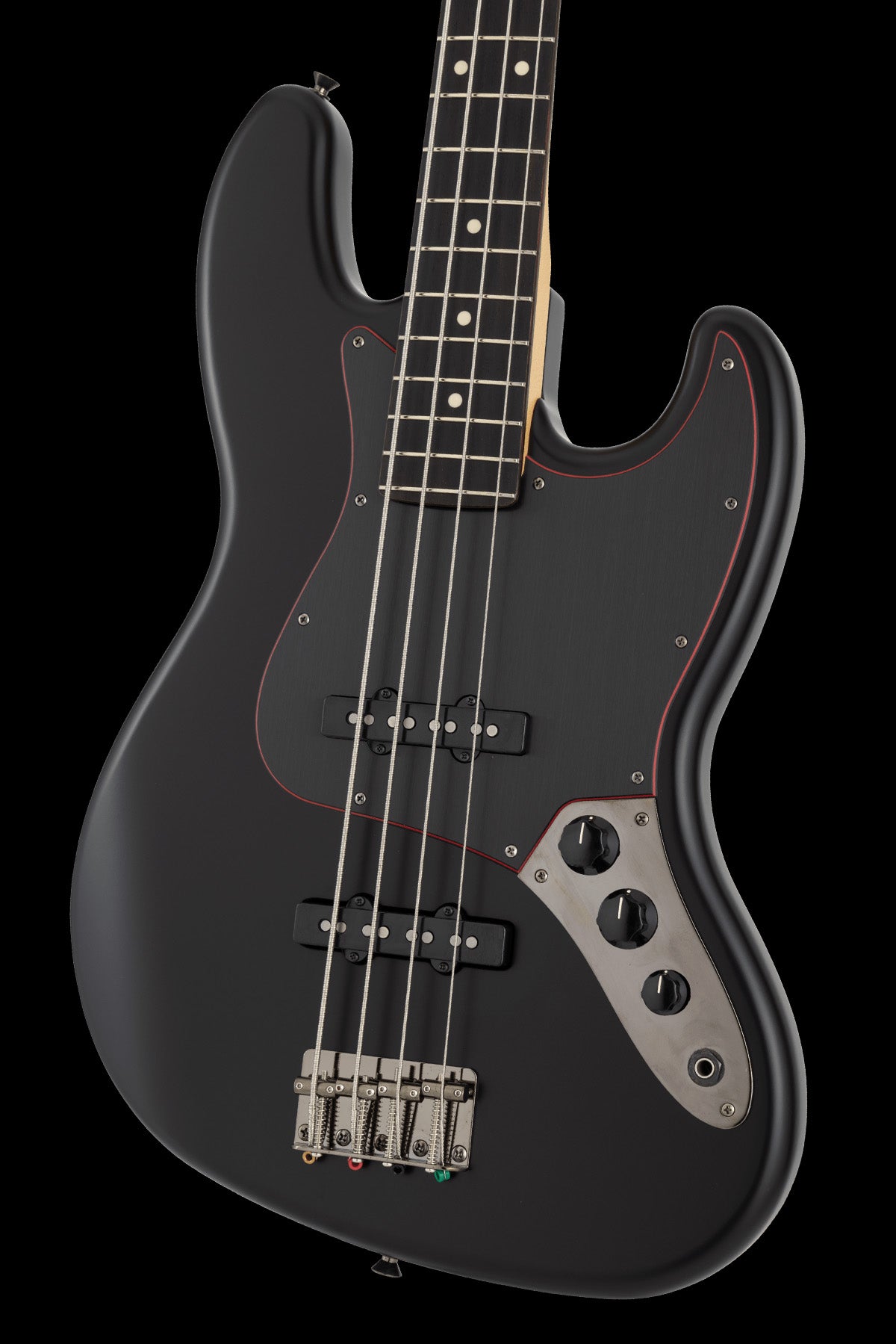 Fender  Made in Japan Limited Hybrid II Jazz Bass®, Noir