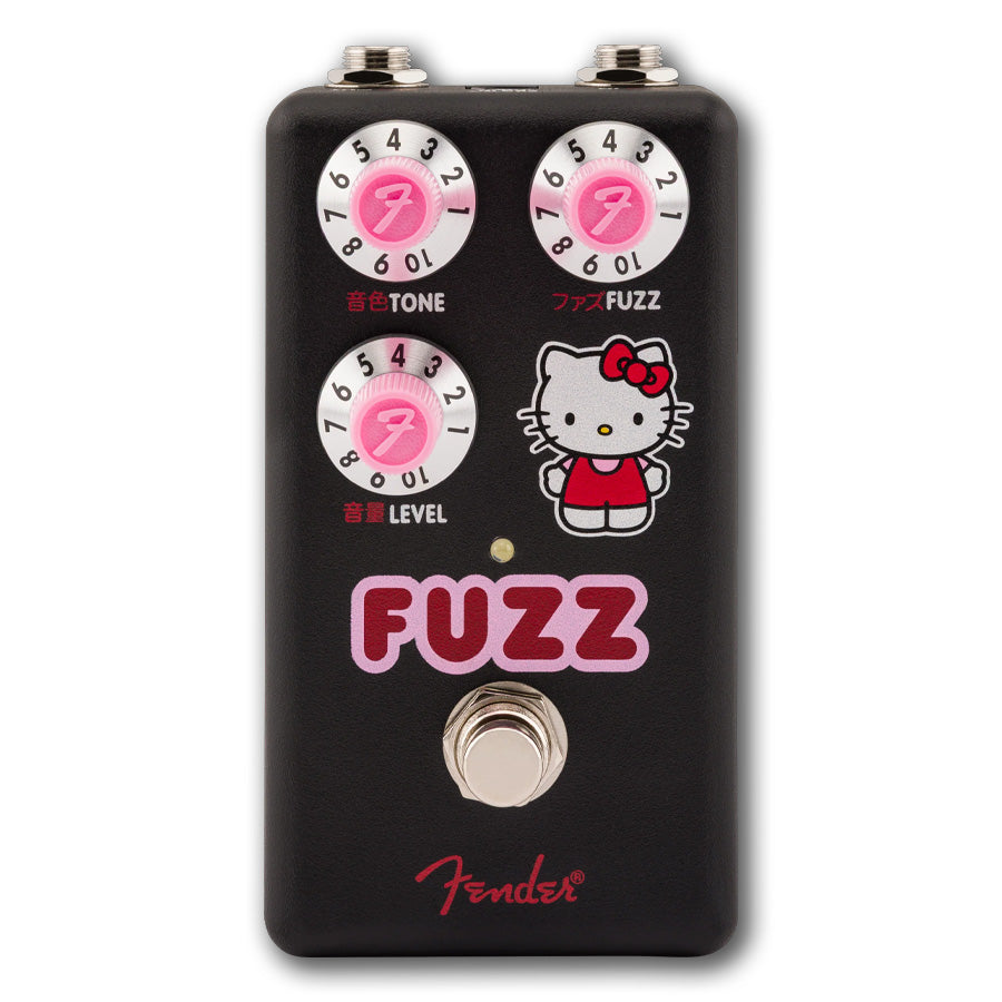 Fender® x Hello Kitty® Fuzz Pedal Black - Bass Centre Music Store Melbourne