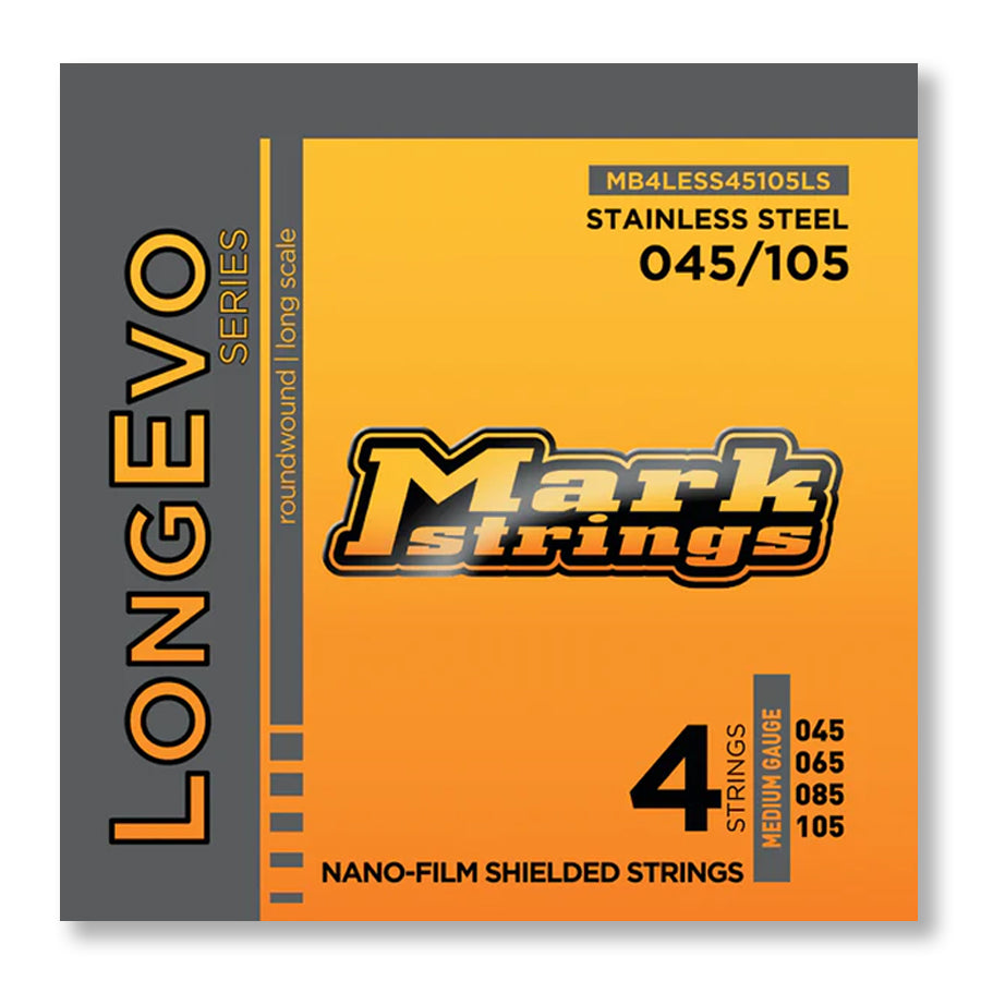 MARKBASS LONGEVO SERIES LONG LIFE – STAINLESS - 4 STRING - Bass Centre Music Store Melbourne