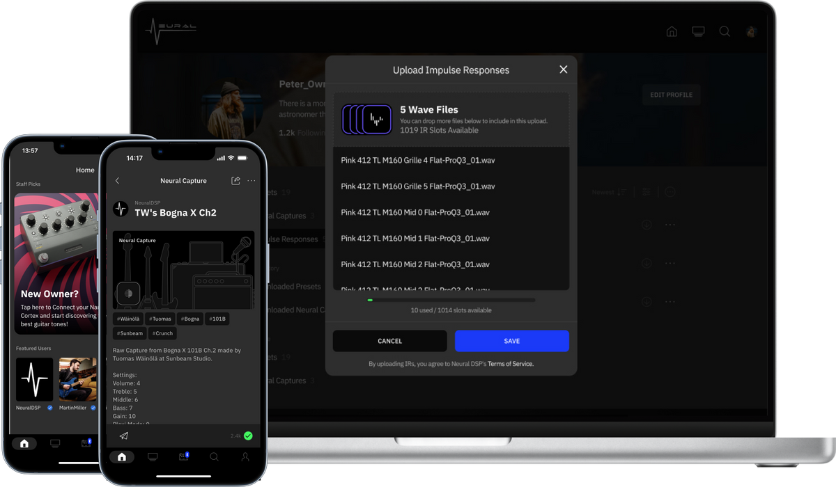 Neural DSP Nano Cortex - Bass Centre Music Store Melbourne