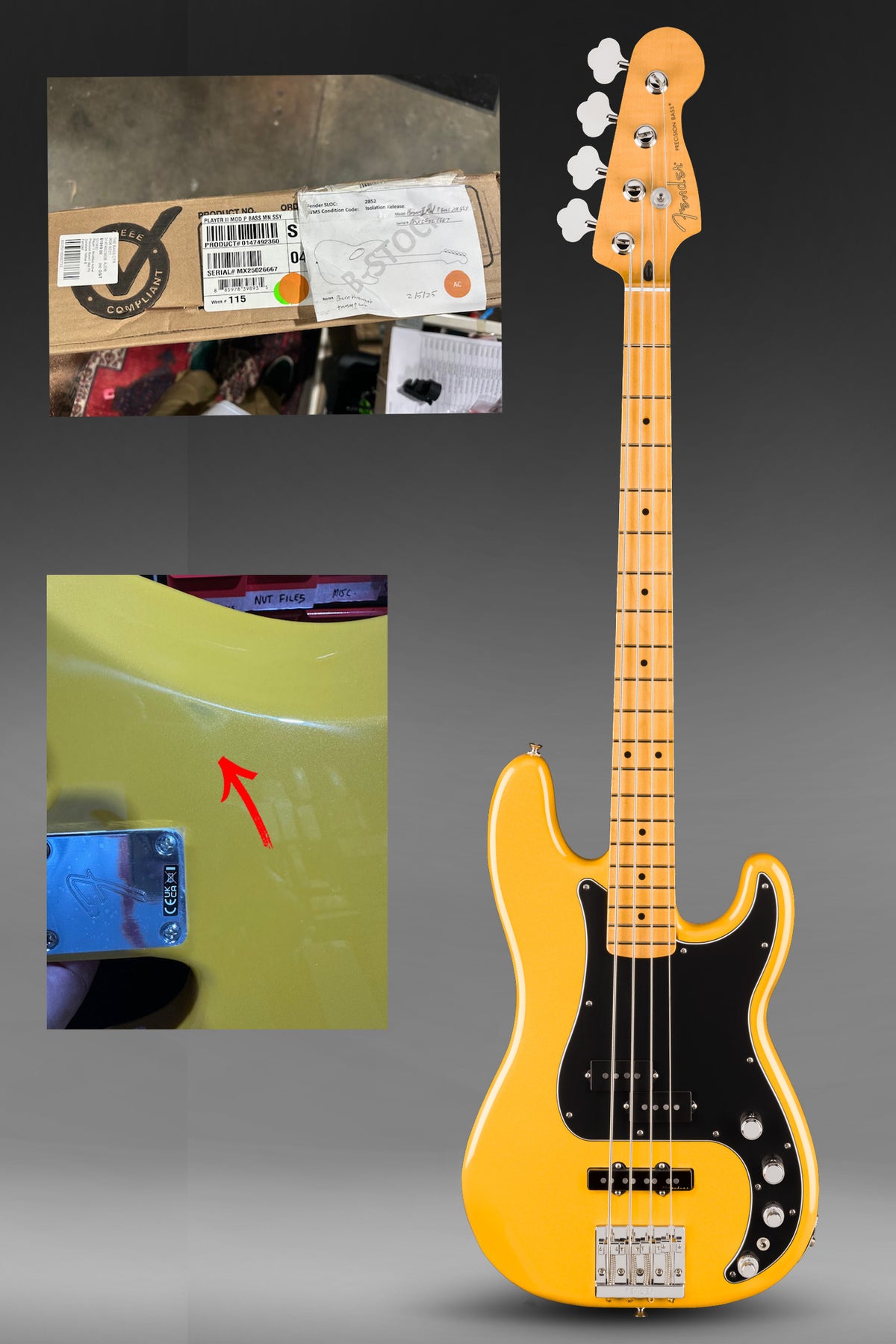 Fender Player II Modified Series - B Stock Clearance - Bass Centre Music Store Melbourne