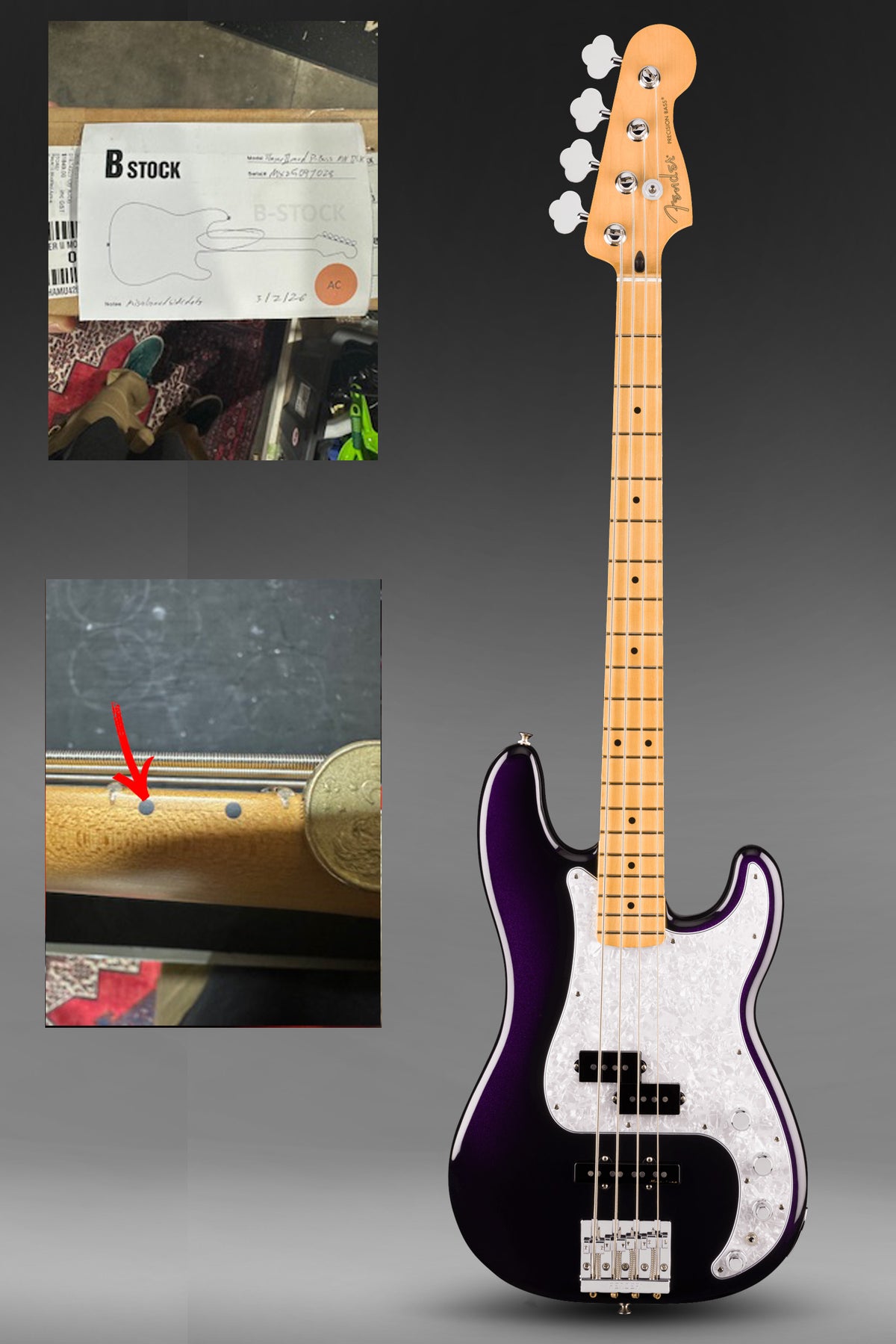 Fender Player II Modified Series - B Stock Clearance - Bass Centre Music Store Melbourne