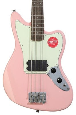 Squier Jaguar H Limited Edition FSR Shell Pink - Bass Centre Music Store Melbourne