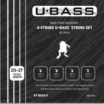 Pahoehoe Black Bass Strings for U-Bass - Bass Centre Music Store Melbourne