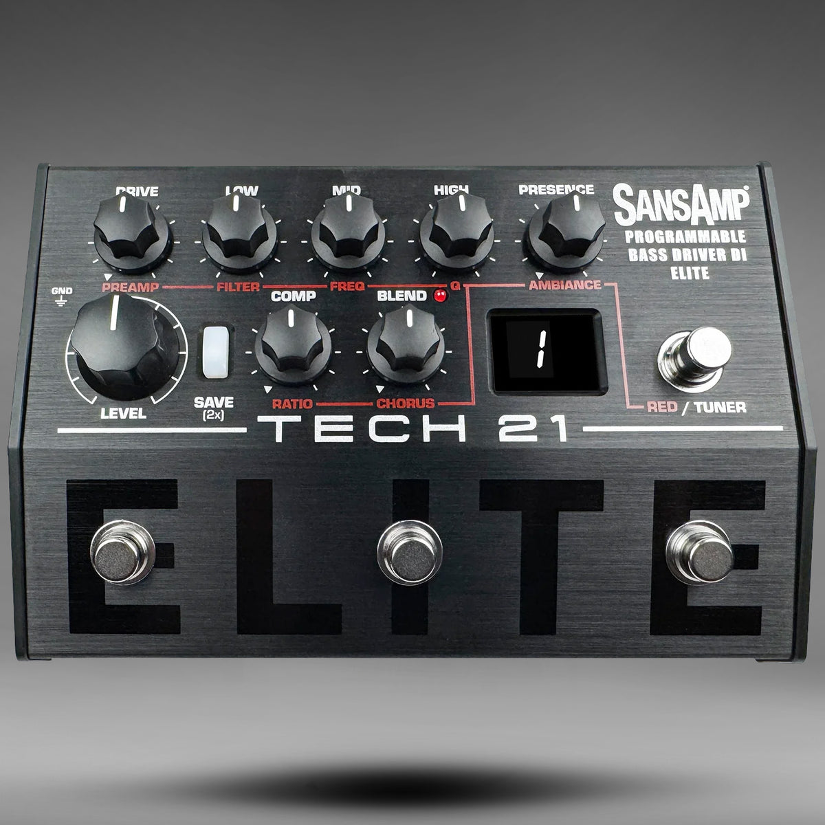 SansAmp Programmable Bass Driver ELITE - Bass Centre Music Store Melbourne