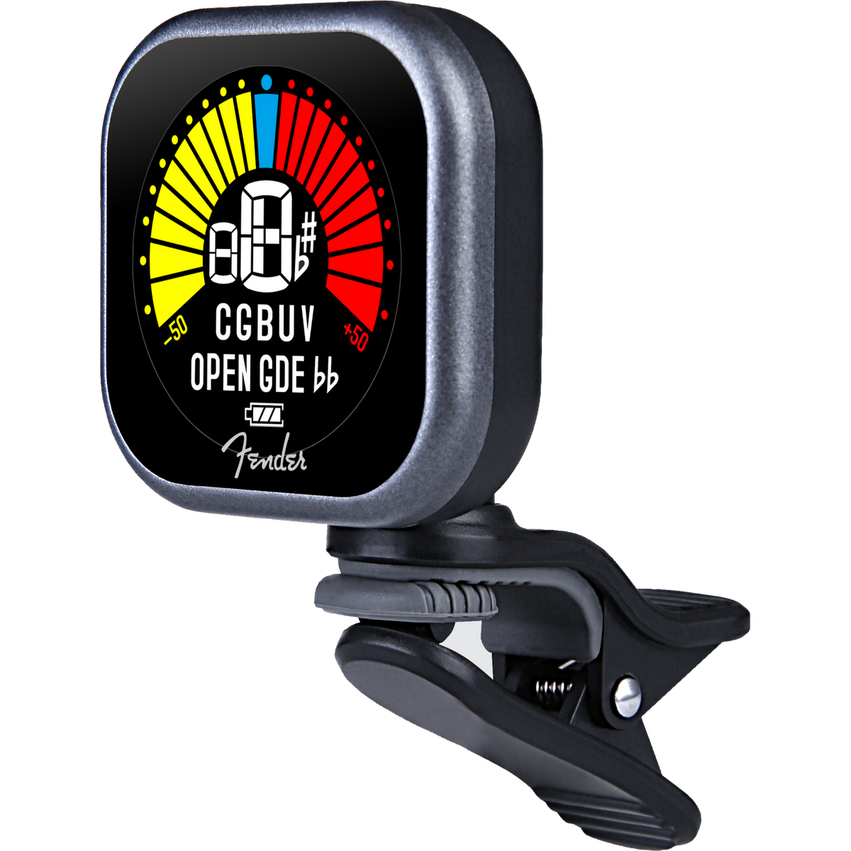 Fender Flash™ 2.0 Rechargable Clip On tuner - Bass Centre Music Store Melbourne