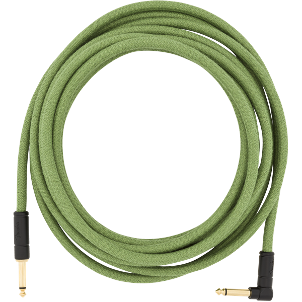 Fender Festival Hemp Cable 6m (18.6ft) Angled Lead - Bass Centre Music Store Melbourne