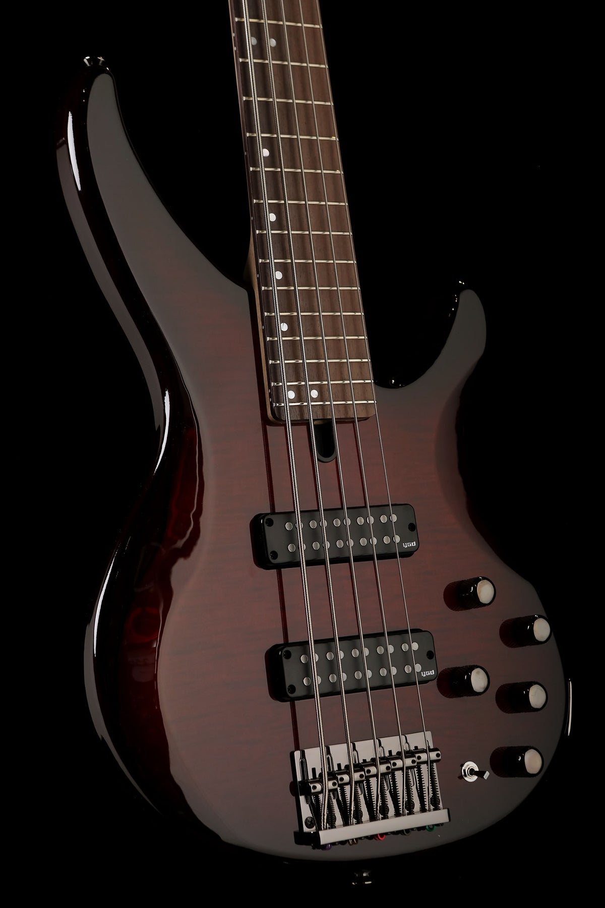 Yamaha TRBX605FM Dark Red Burst - Bass Centre Music Store Melbourne