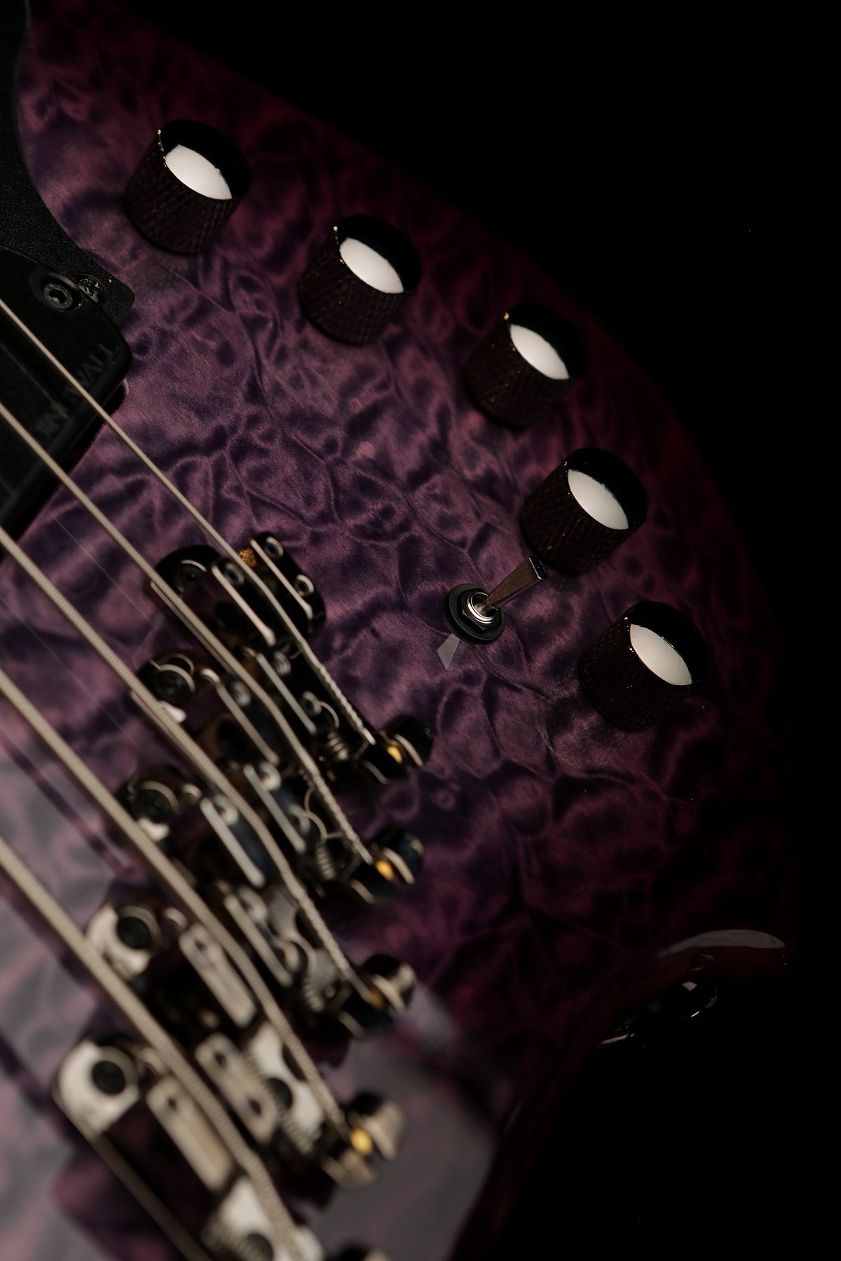 Dingwall Combustion 5 Quilt Top 3X Ultra Violet Burst - Bass Centre Music Store Melbourne