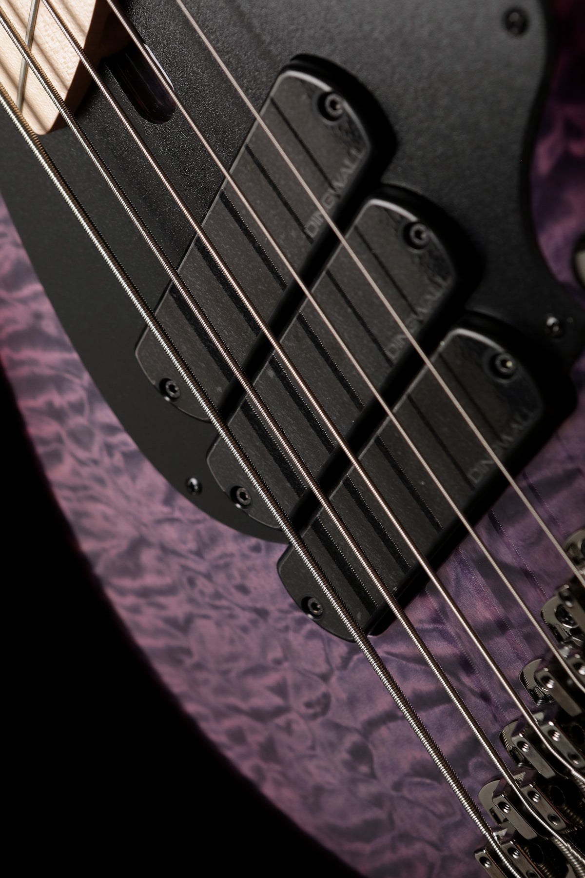 Dingwall Combustion 5 Quilt Top 3X Ultra Violet Burst - Bass Centre Music Store Melbourne